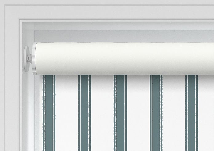 Salcombe Stripe (Blackout), Sea Glass - Twist&Fit Roller Blind - Image 9
